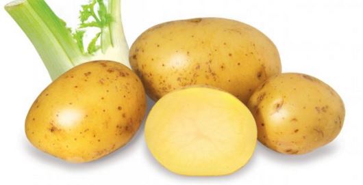 Make potato juice or potato slices to get rid of pimple marks fast