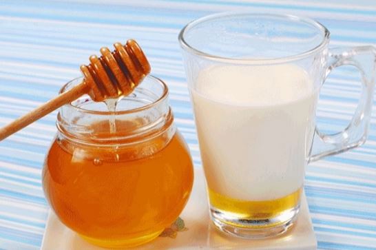 Home remedies for pink eye - honey and milk