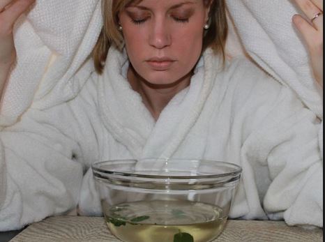 Steaming helps unblock stuffy nose immediately